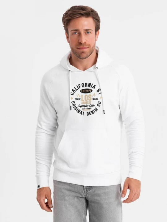 Foto van product Ombre Sweatshirt geel / zwart / wit