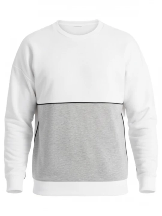 Foto van product Ombre Sweatshirt grijs / wit