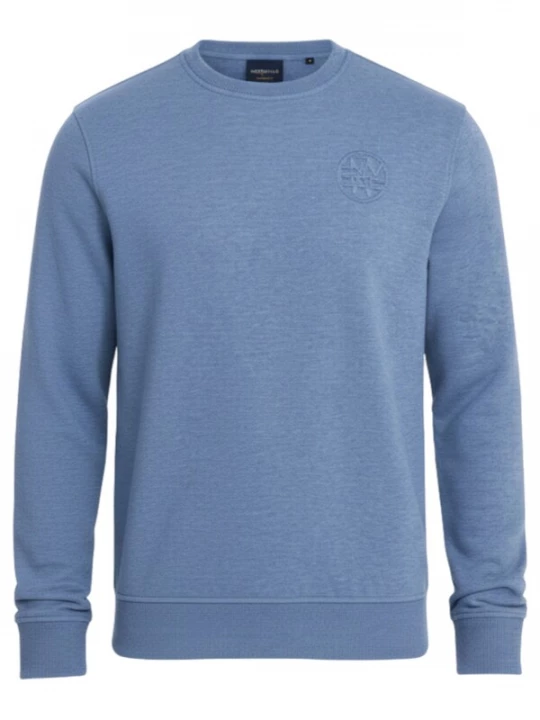 Foto van product Ombre Sweatshirt 'OM-SSNZ-0163' blauw denim