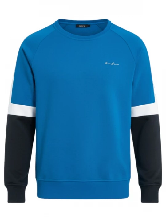 Foto van product Ombre Sweatshirt 'OM-SSNZ-22FW-003' blauw / zwart / wit