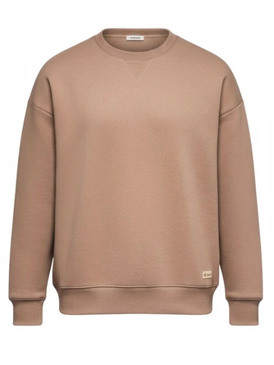 Foto van product Ombre Sweatshirt 'OU-SNBC-0104' cappuccino