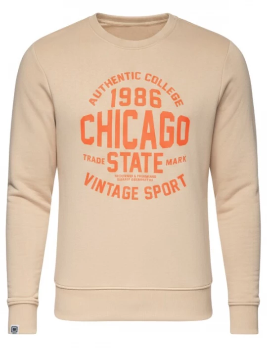 Foto van product Ombre Sweatshirt sand / oranje