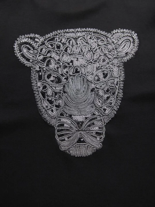 Foto van product Ombre Sweatshirt zwart / wit