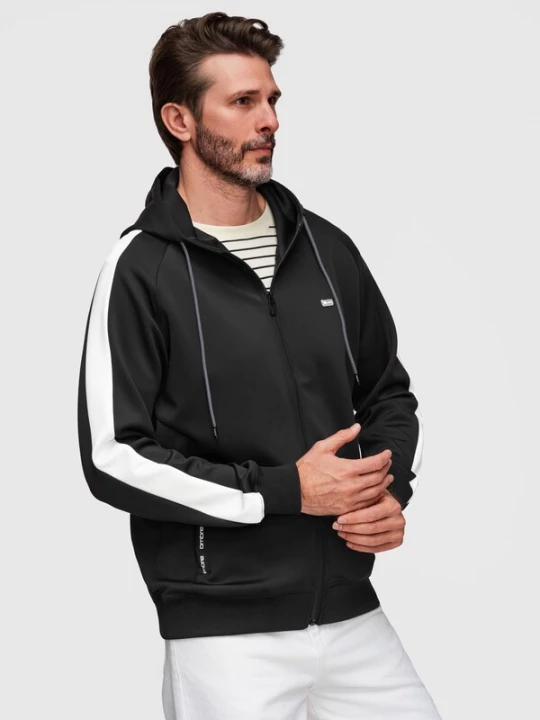 Foto van product Ombre Sweatshirt zwart / wit