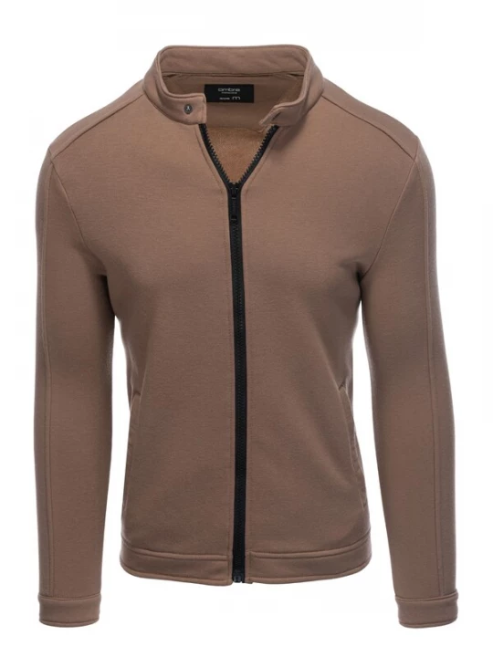 Foto van product Ombre Sweatvest 'B1071' bruin