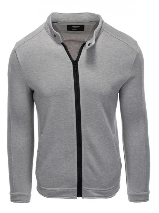 Foto van product Ombre Sweatvest 'B1071' grijs gemêleerd