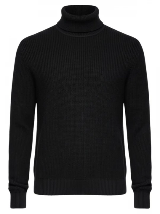 Foto van product Ombre Trui 'OM-SWTN-0162' zwart