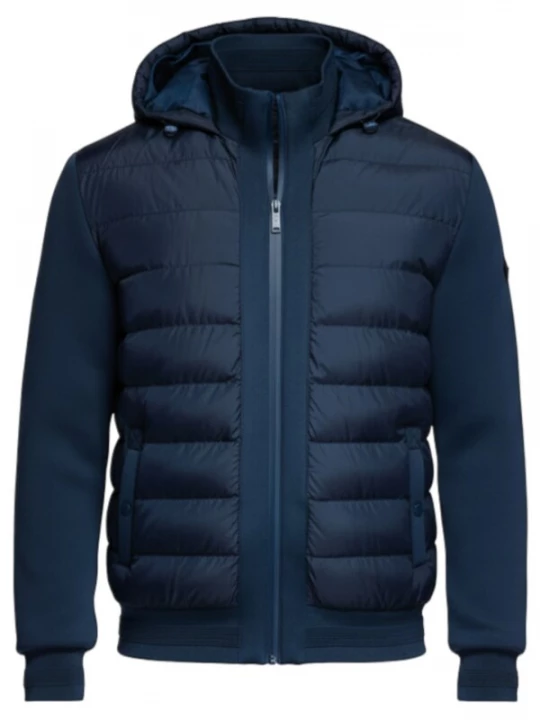 Foto van product Ombre Tussenjas donkerblauw
