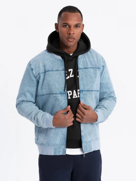 Foto van product Ombre Tussenjas donkerblauw