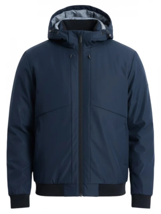 Foto van product Ombre Tussenjas donkerblauw / zwart