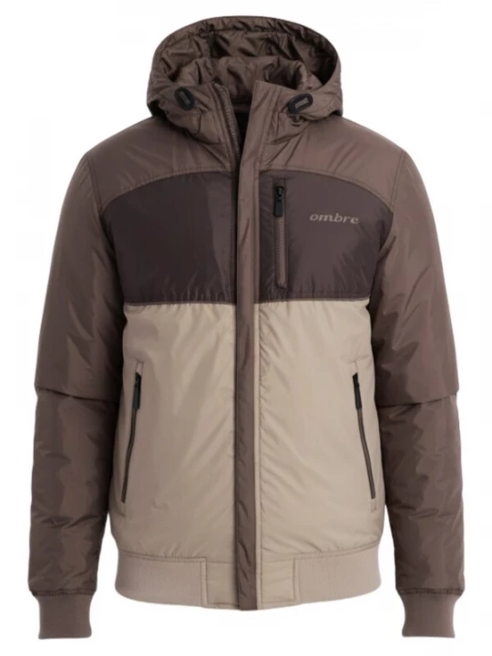Foto van product Ombre Tussenjas 'OM-JANP-0194' beige / bruin