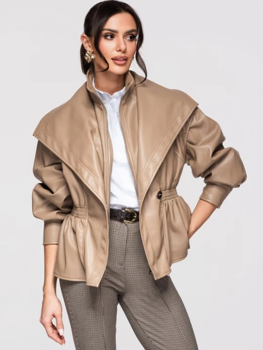 Foto van product Ombre Tussenjas 'OW-JAFL-0121' taupe