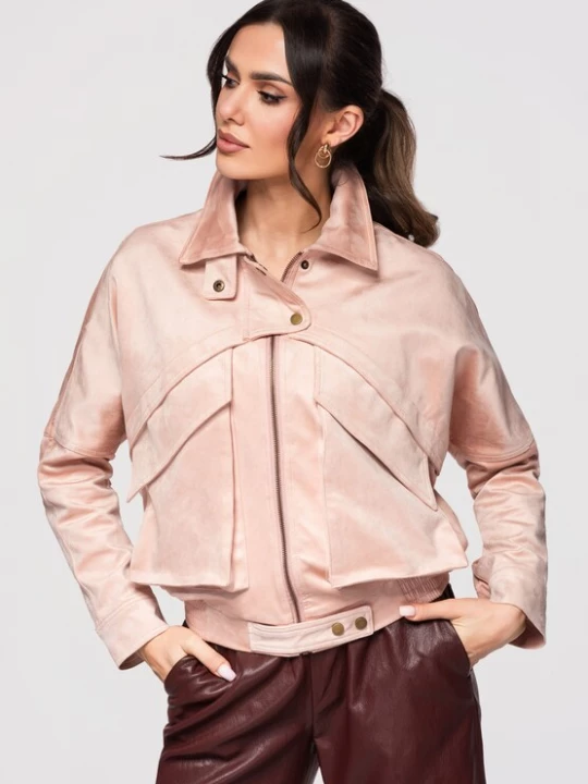 Foto van product Ombre Tussenjas 'OW-JAFL-0122' rosa