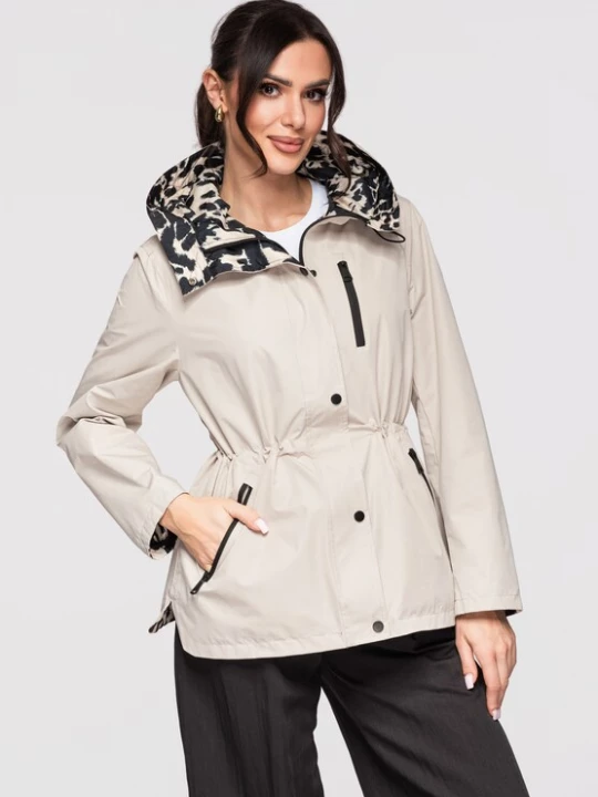 Foto van product Ombre Tussenjas 'OW-JANP-0123' beige / zwart