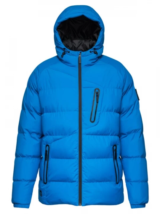 Foto van product Ombre Winterjas blauw