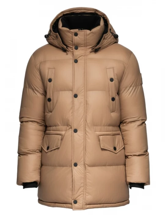 Foto van product Ombre Winterjas brons