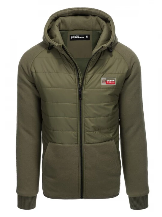 Foto van product Ombre Winterjas donkergroen