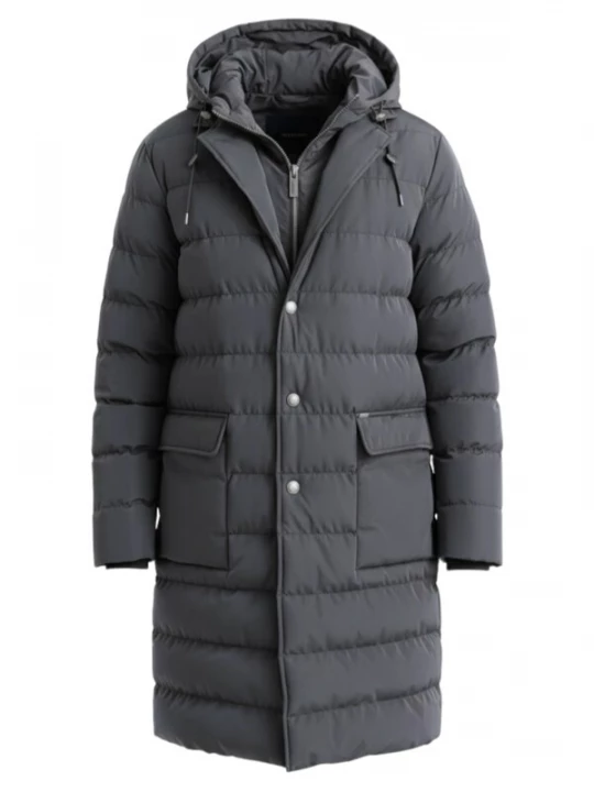 Foto van product Ombre Winterjas grafiet