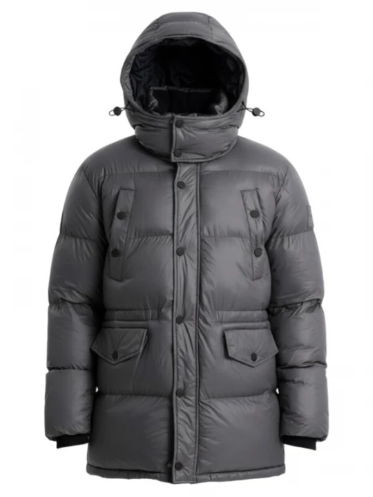 Foto van product Ombre Winterjas grafiet
