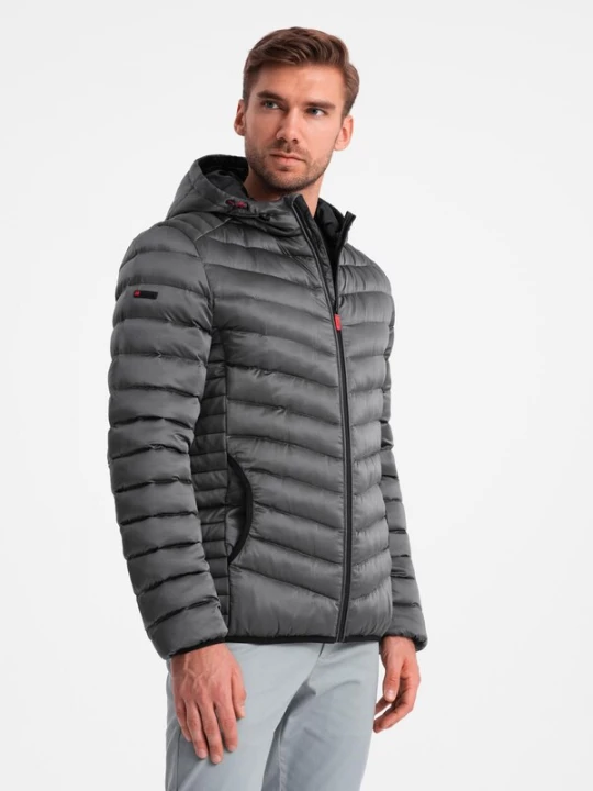Foto van product Ombre Winterjas grafiet