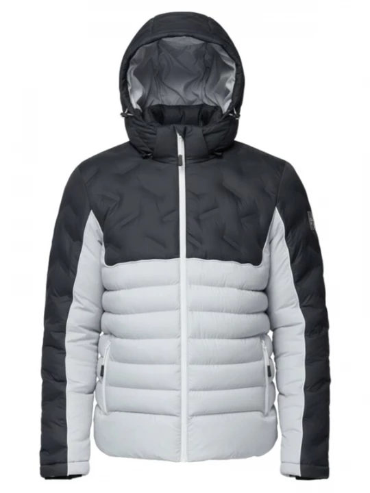 Foto van product Ombre Winterjas grijs / zwart