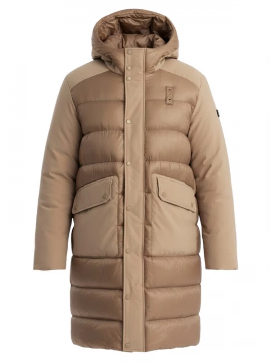 Foto van product Ombre Winterjas karamel