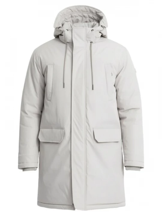 Foto van product Ombre Winterjas lichtgrijs