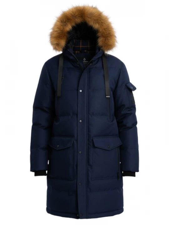 Foto van product Ombre Winterjas marine