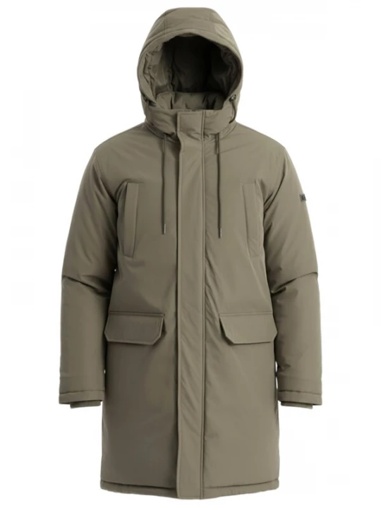Foto van product Ombre Winterjas olijfgroen