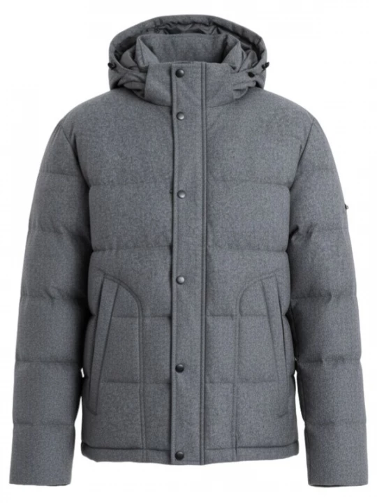 Foto van product Ombre Winterjas 'OM-JAHP-0203' grijs