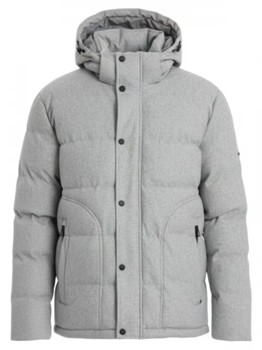 Foto van product Ombre Winterjas 'OM-JAHP-0203' lichtgrijs