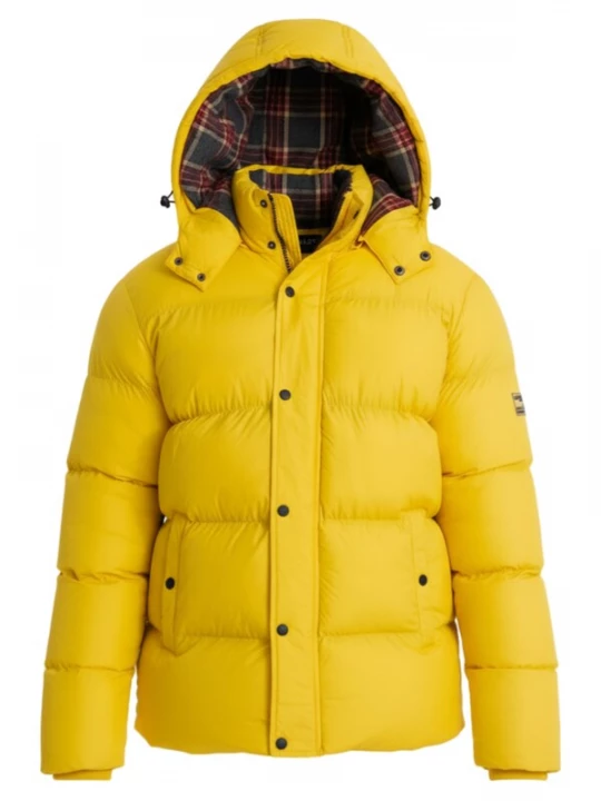 Foto van product Ombre Winterjas 'OM-Jahp-0205' donkergeel