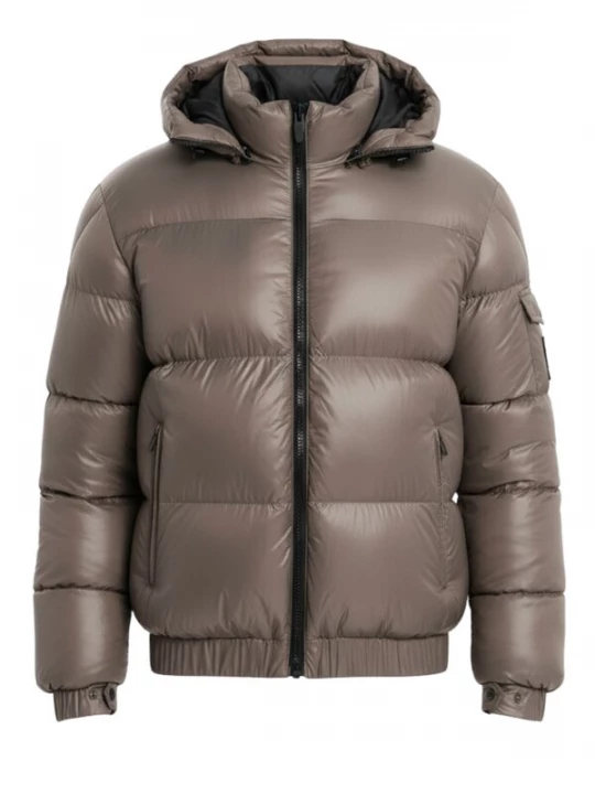 Foto van product Ombre Winterjas 'OM-JAHP-0207' brons