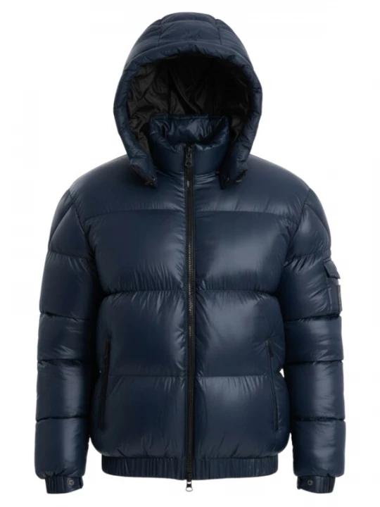 Foto van product Ombre Winterjas 'OM-JAHP-0207' marine