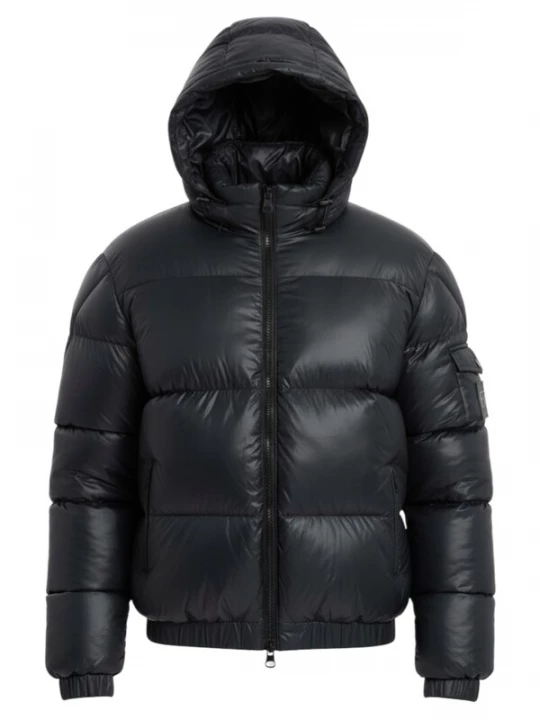 Foto van product Ombre Winterjas 'OM-JAHP-0207' zwart