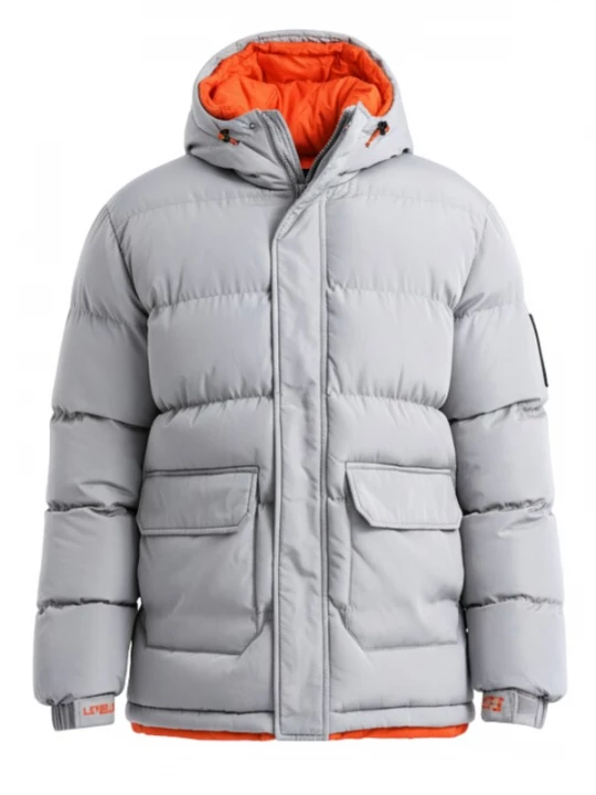 Foto van product Ombre Winterjas 'OM-JAHP-0208' grijs
