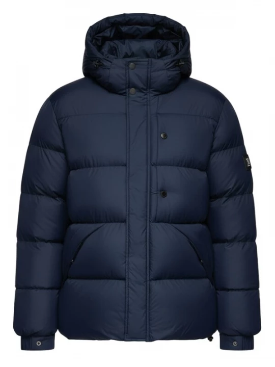 Foto van product Ombre Winterjas 'OM-JAHP-0238' nachtblauw
