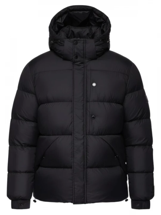 Foto van product Ombre Winterjas 'OM-JAHP-0238' zwart