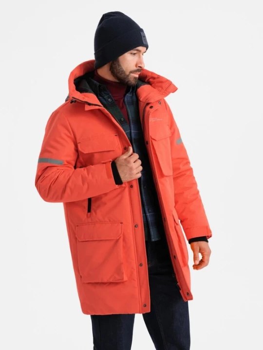 Foto van product Ombre Winterjas 'OM-Jalj-0169' kreeft