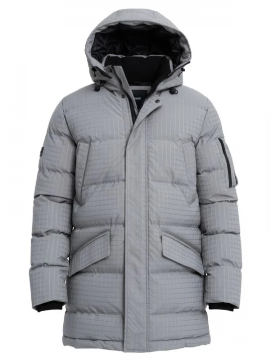 Foto van product Ombre Winterjas 'OM-Jalj-0201' grijs