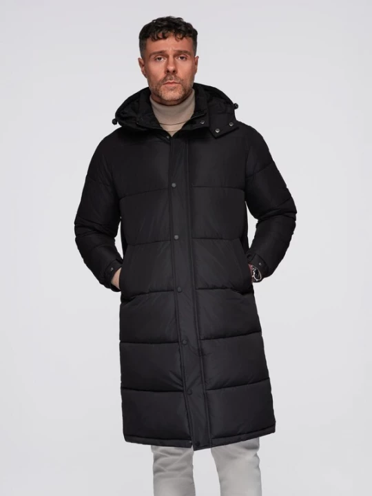 Foto van product Ombre Winterjas 'OM-JALJ-0309' zwart