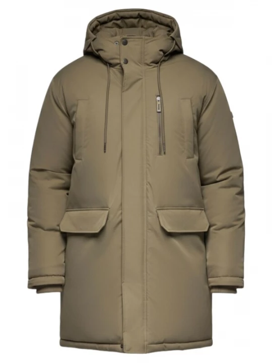 Foto van product Ombre Winterjas 'OM-JAPJ-0313' olijfgroen
