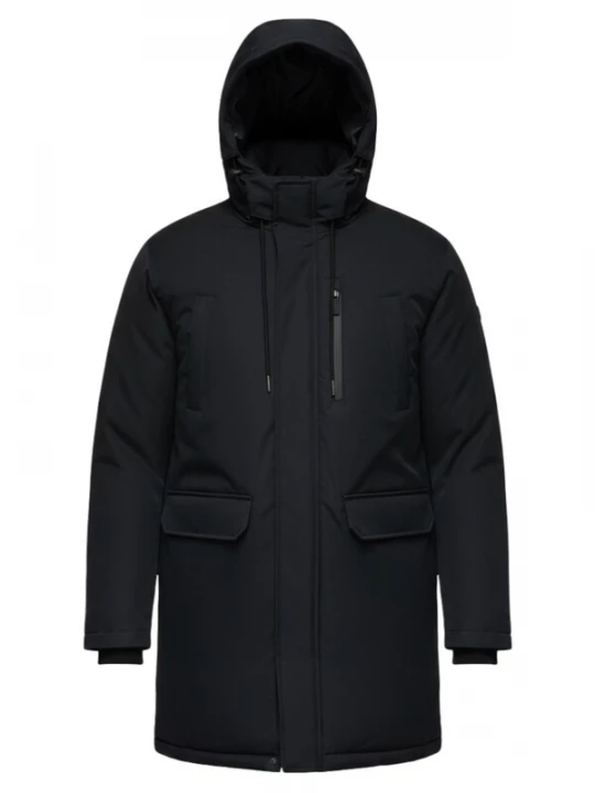 Foto van product Ombre Winterjas 'OM-JAPJ-0313' zwart