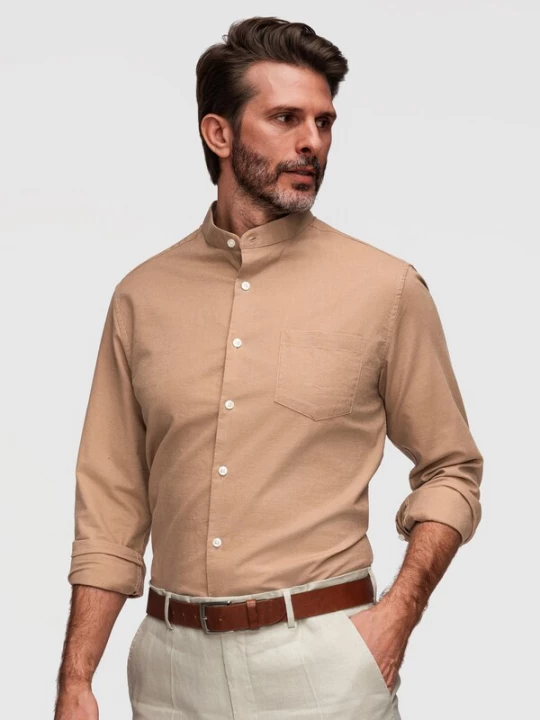 Foto van product Ombre Zakelijk overhemd cappuccino