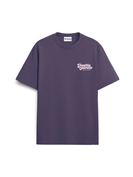 Foto van product On Vacation Shirt 'Smoothie Operator' pruim / braam