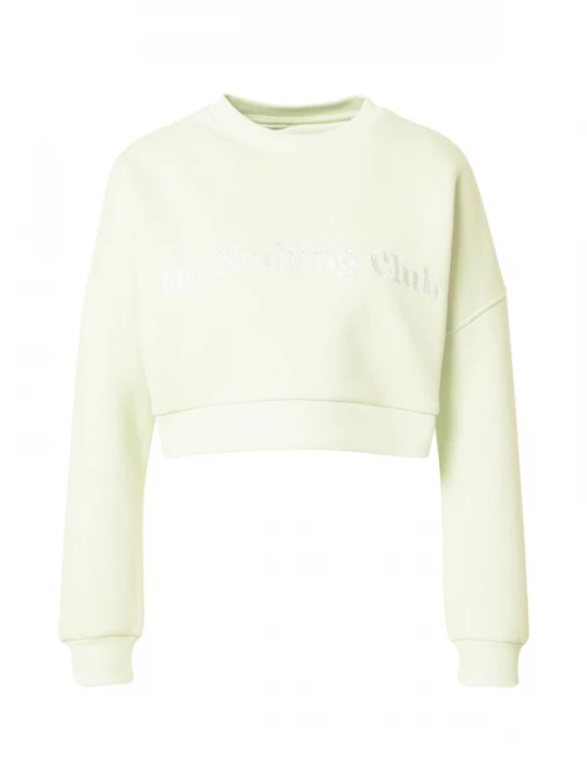 Foto van product On Vacation Sweatshirt lichtgroen / zilver
