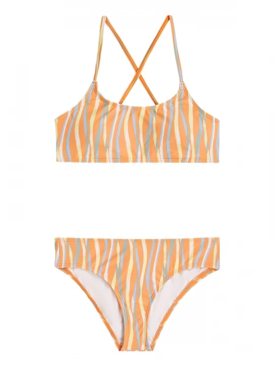 Foto van product O'NEILL Bikini 'Essentials' duifblauw / lichtgeel / pastelgroen / lichtoranje