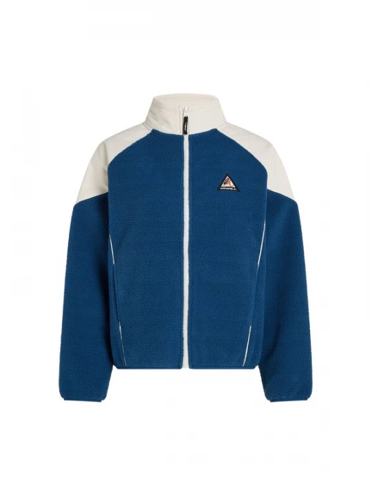 Foto van product O'NEILL Fleece jas blauw / oranje / zwart / wit