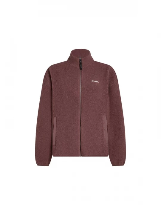 Foto van product O'NEILL Fleece jas bruin / wit