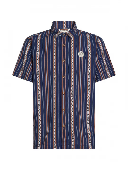 Foto van product O'NEILL Overhemd 'O'riginals Jacquard' blauw / violetblauw
